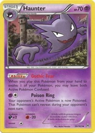 Haunter 59/162 - XY  BREAKthrough-1