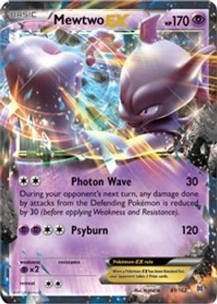 Mewtwo EX (61) 61/162 - XY  BREAKthrough Holofoil-1
