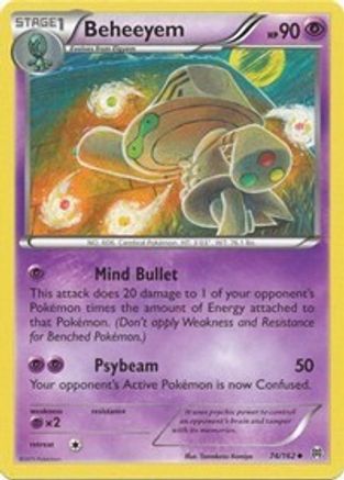 Beheeyem 74/162 - XY  BREAKthrough