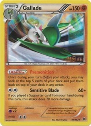 Gallade 84/162 - XY  BREAKthrough Holofoil-1