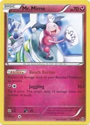 Mr. Mime 97/162 - XY  BREAKthrough-1