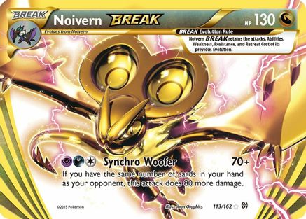 Noivern BREAK 113/162 - XY  BREAKthrough Holofoil-1