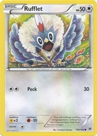 Rufflet 129/162 - XY  BREAKthrough-1