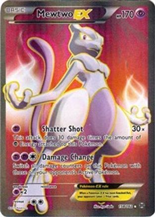 Mewtwo EX (158 Full Art) 158/162 - XY  BREAKthrough Holofoil-1