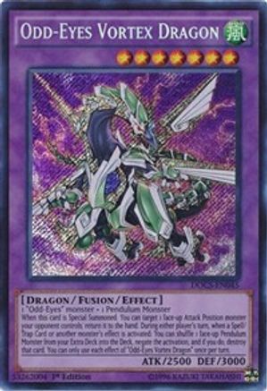 Odd-Eyes Vortex Dragon (DOCS-EN045) - Dimension of Chaos 1st Edition-1