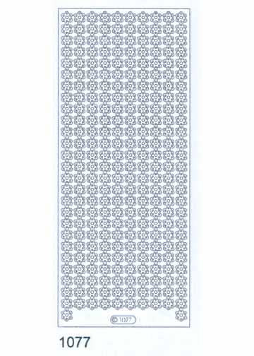 Deco Stickers - Flower Chain Border-1
