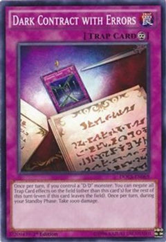 Dark Contract with Errors (DOCS-EN069) - Dimension of Chaos 1st Edition-1