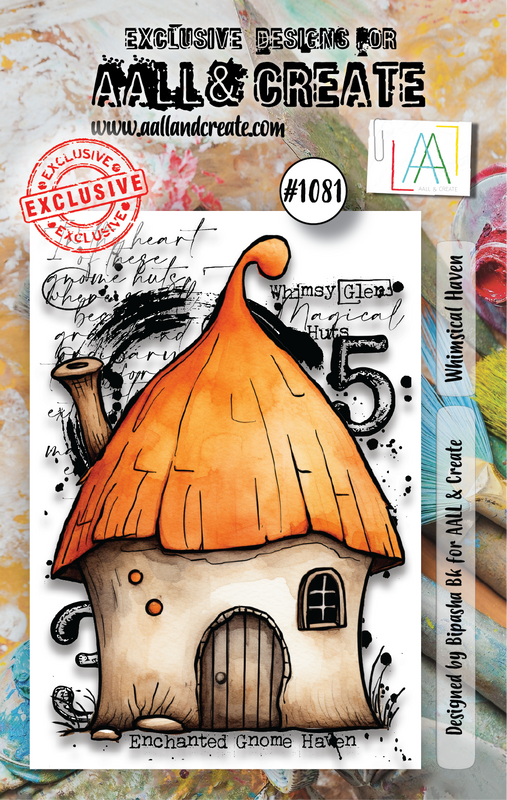 AALL and Create #1081 - A7 Stamp Set - Whimsical Haven-1