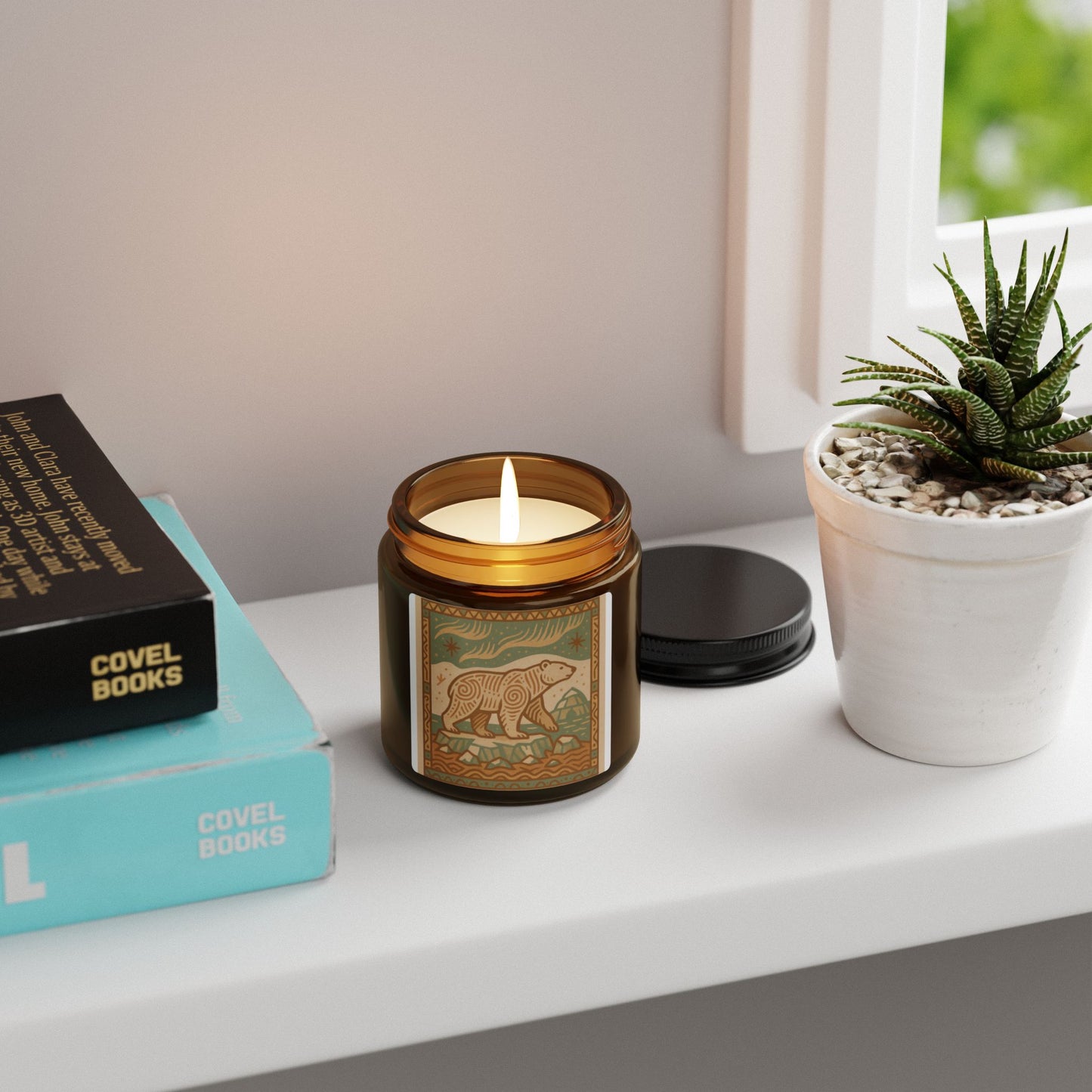 Rustic Bear Scented Soy Candle