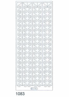 Deco Stickers - Swirl Border-1