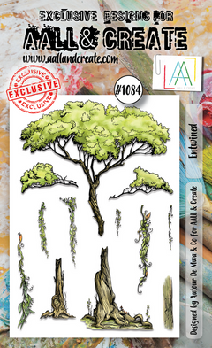 AALL and Create #1084 - A6 Stamp Set - Entwined-1