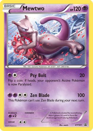Mewtwo - XY101/211 - XY Promos Holofoil-1