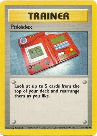 Pokedex 87/102 - Base Set-1