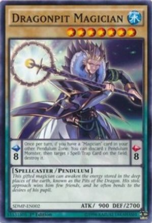 Dragonpit Magician (SDMP-EN002) - Structure Deck: Master of Pendulum 1st Edition-1