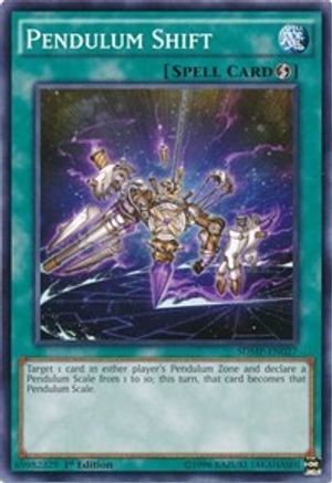 Pendulum Shift (SDMP-EN027) - Structure Deck: Master of Pendulum 1st Edition-1