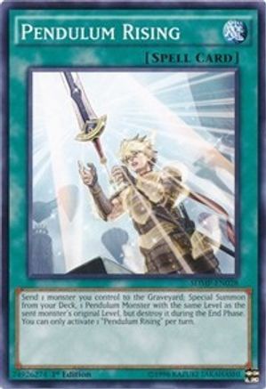 Pendulum Rising (SDMP-EN028) - Structure Deck: Master of Pendulum 1st Edition-1