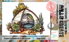 AALL and Create #1089 - A6 Stamp Set - Camp Cactus-1