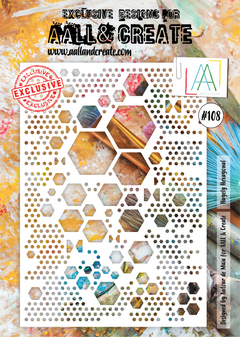 AALL and Create Stencil - 108 - Hugely Hexagonal-1