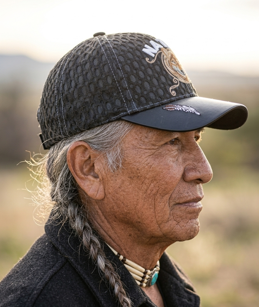 Brown Wolf Native Cap-2