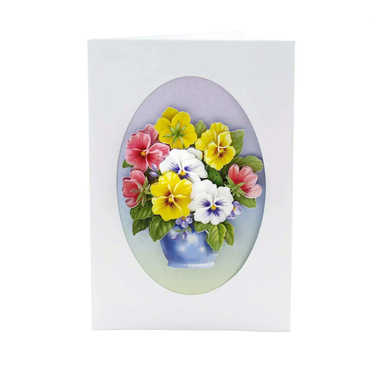 Die Cut Decoupage - Pots Of Flowers (3 Pack)-2
