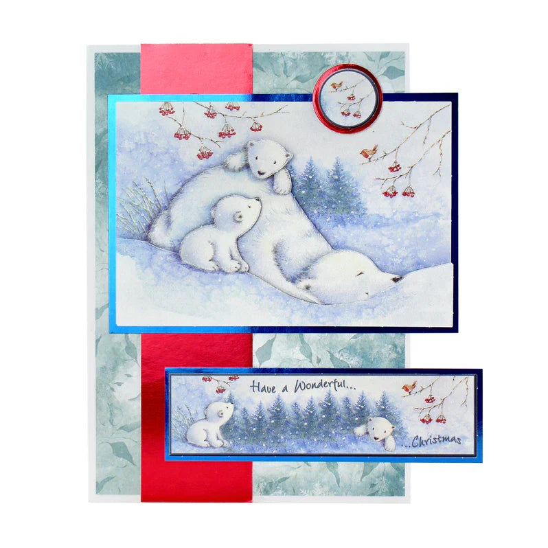 Die Cut Decoupage – Polar Bears (Pack Of 3)-3