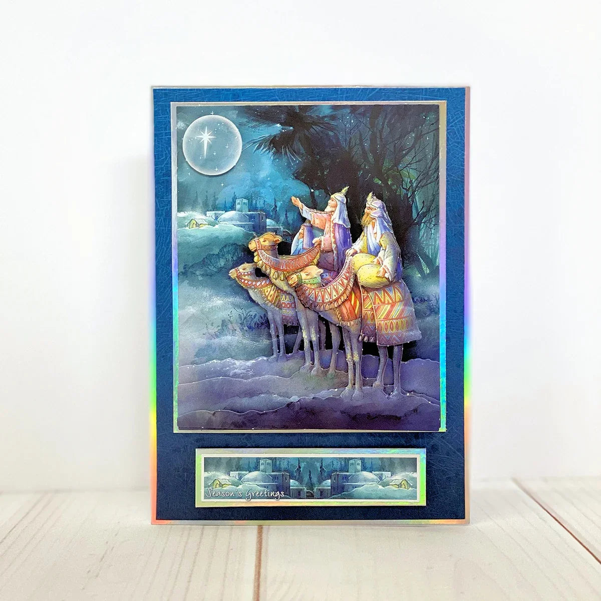 Decoupage troquelado – Escena de los Reyes Magos (Paquete de 3)-3