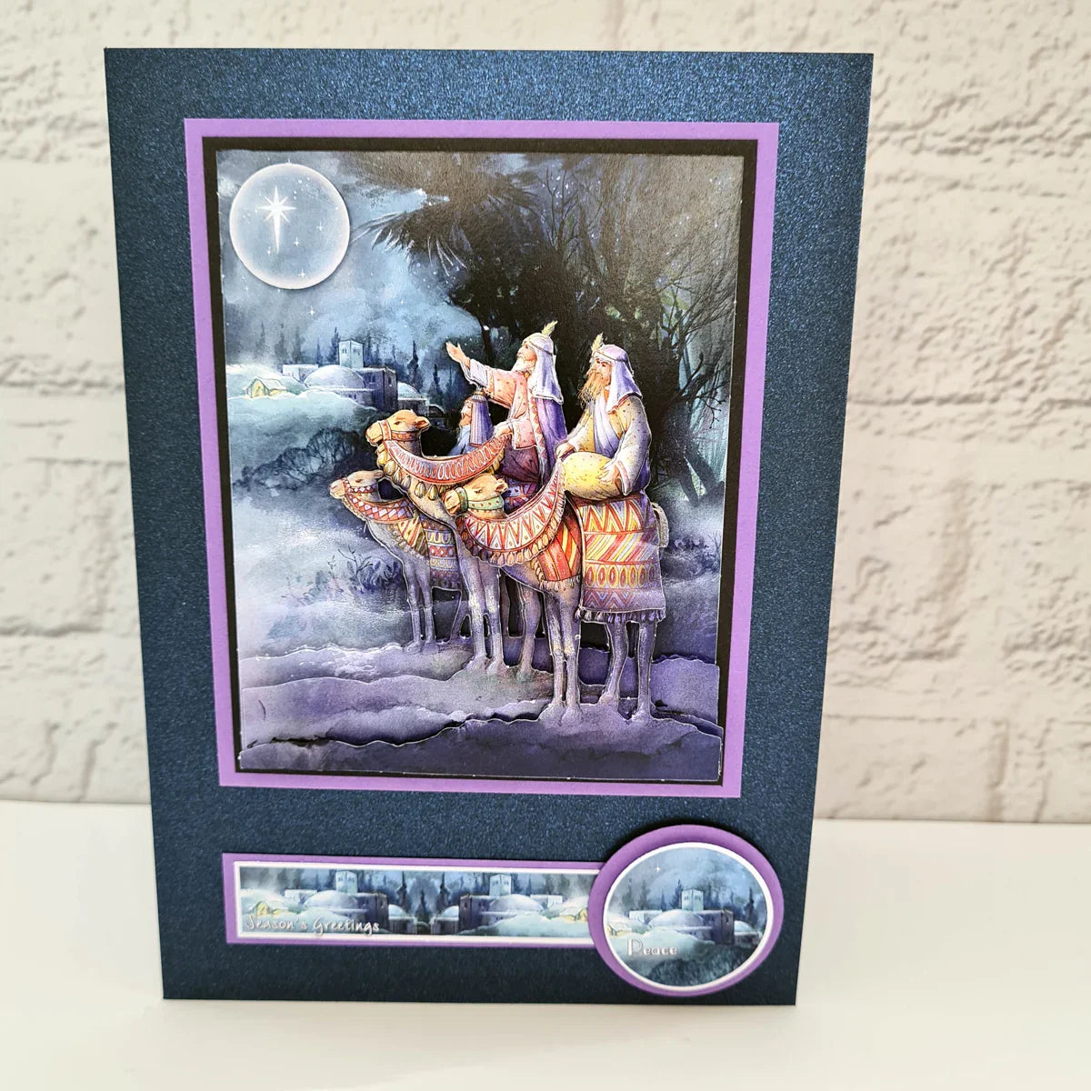 Decoupage troquelado – Escena de los Reyes Magos (Paquete de 3)-6