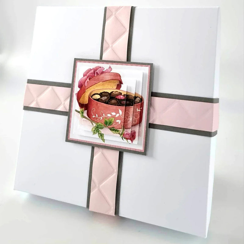 Die Cut Decoupage – Roses & Chocolates (Pack Of 3)-6