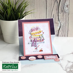 Découpage prédécoupé – Gâteau d'anniversaire étagé (Paquet de 3)-2
