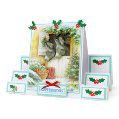 Découpage Découpé – Ânes de Noël (Paquet de 3)-5