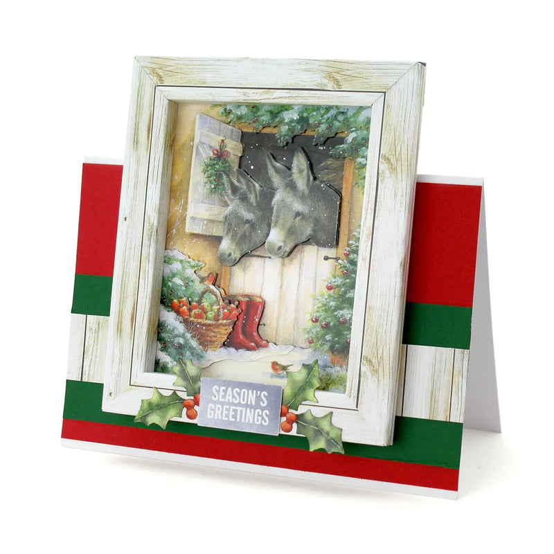 Découpage Découpé – Ânes de Noël (Paquet de 3)-6
