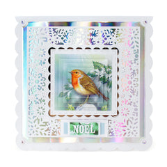 Die Cut Decoupage – Christmas Robin (Pack Of 3)-2