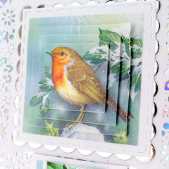 Die Cut Decoupage – Christmas Robin (Pack Of 3)-3