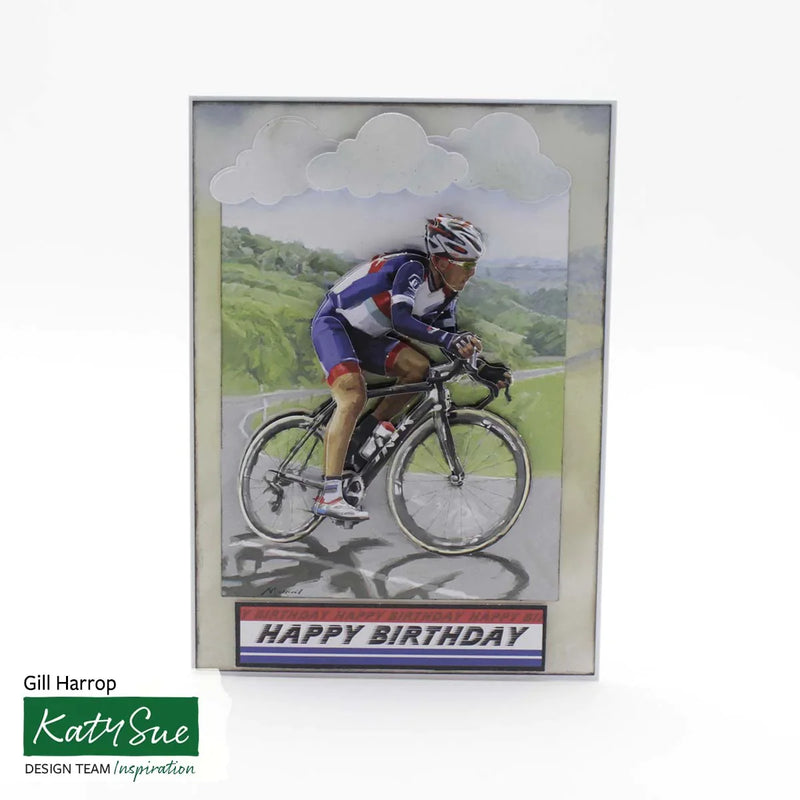 Découpage prédécoupé – Cyclisme (Lot de 3)-3