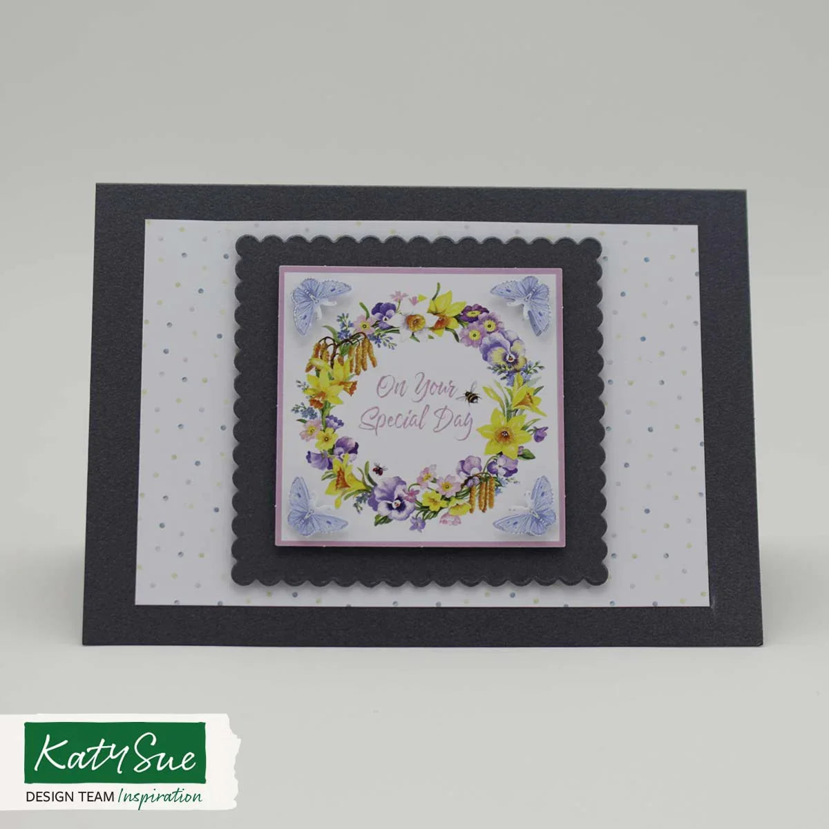 Die Cut Decoupage – Spring Wreath (Pack Of 3)-3