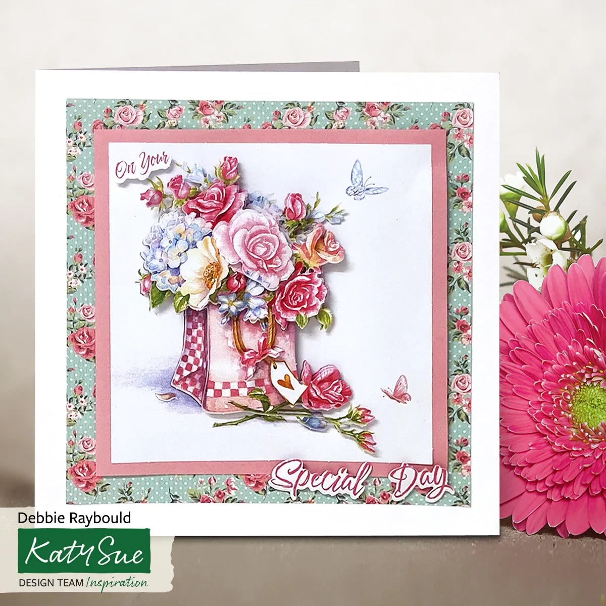 Die Cut Decoupage – Filled With Flowers (Pack Of 3)-2