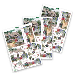 Découpage prédécoupé – Patio de campagne (lot de 3)-1