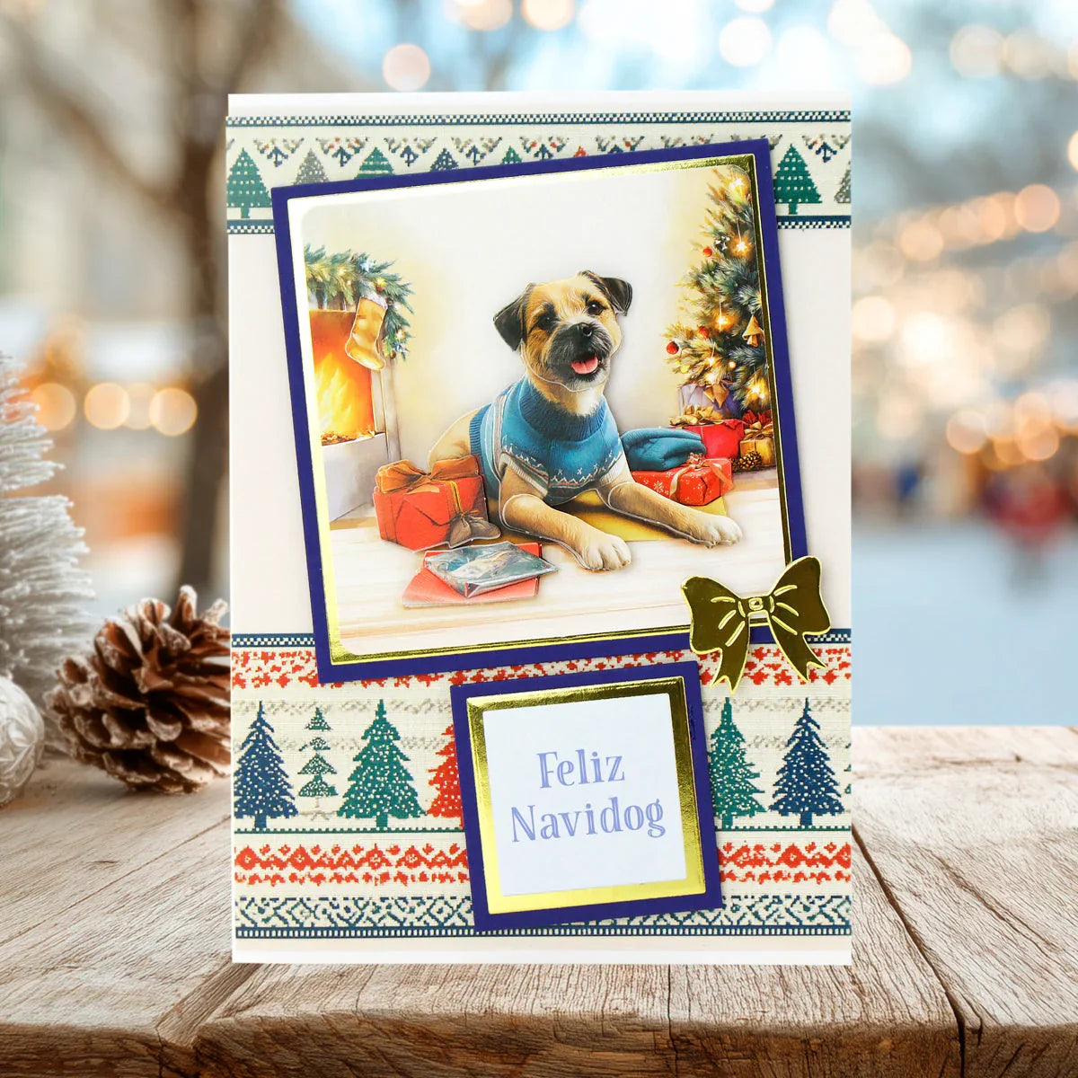 Collection de découpes et de décopatch Katy Sue Santa Paws-7