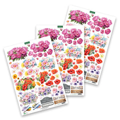 Die Cut Decoupage – Bouquets & Birds (pack of 3)-1