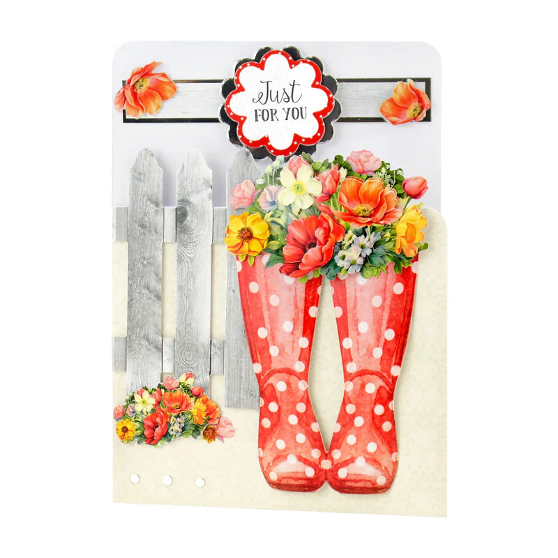 Die Cut Decoupage – Bouquets & Birds (pack of 3)-7