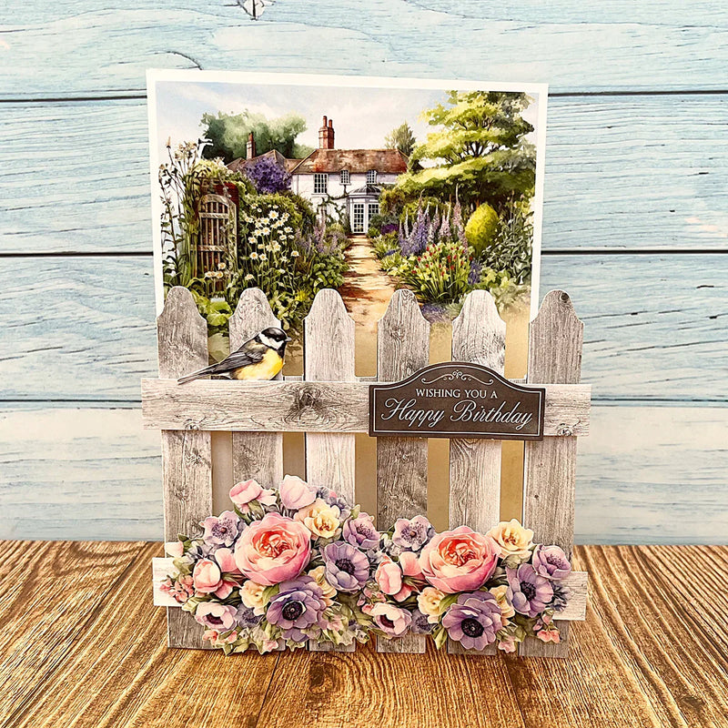 Die Cut Decoupage – Bouquets & Birds (pack of 3)-8