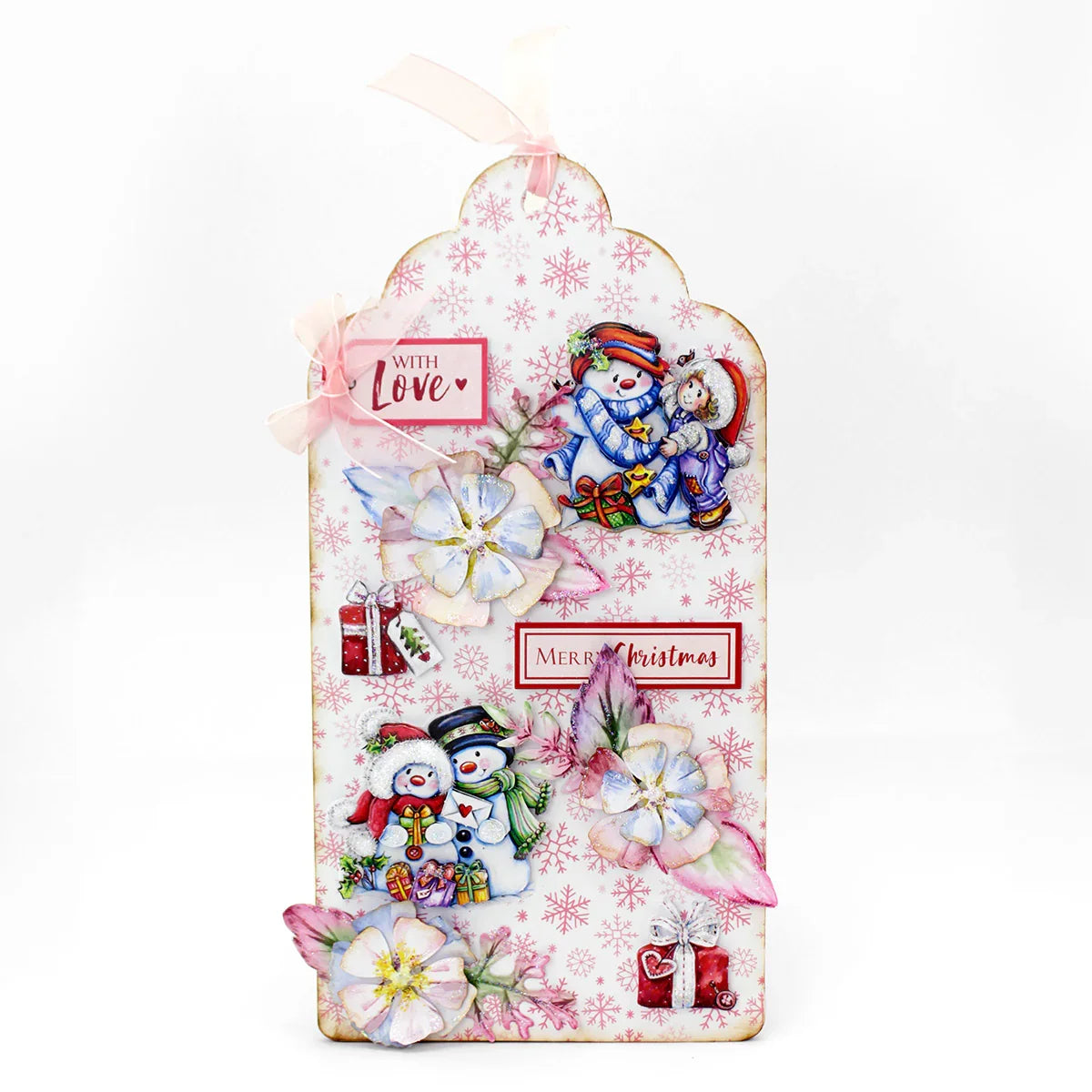 Die Cut Decoupage – Snowmen Scenes (pack of 12)-11