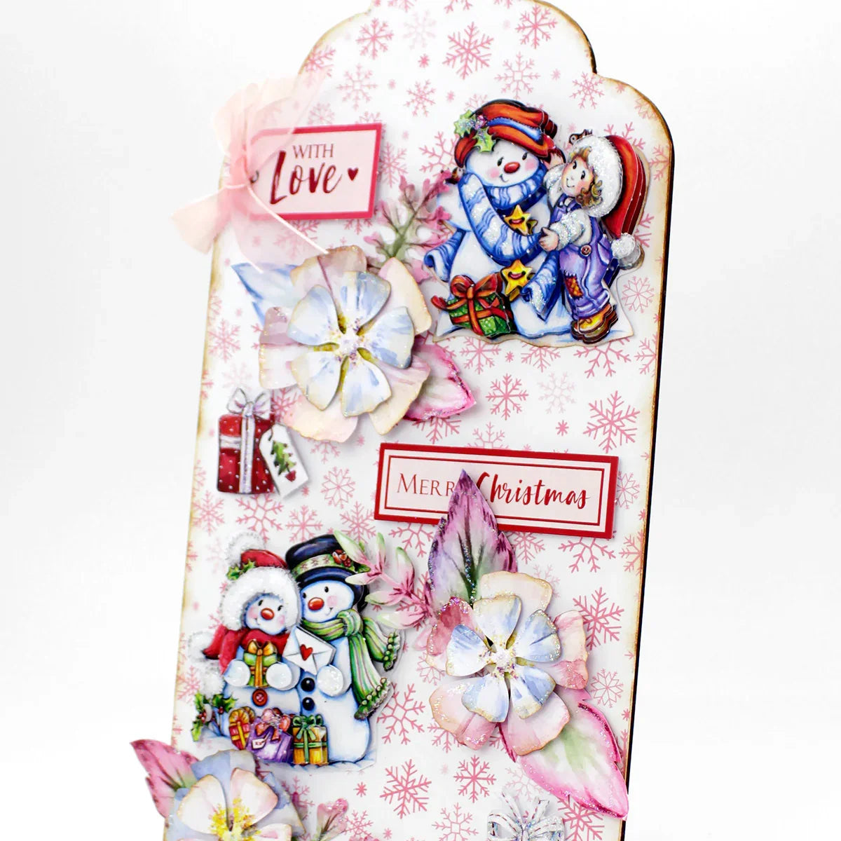 Die Cut Decoupage – Snowmen & Presents (pack of 3)-6
