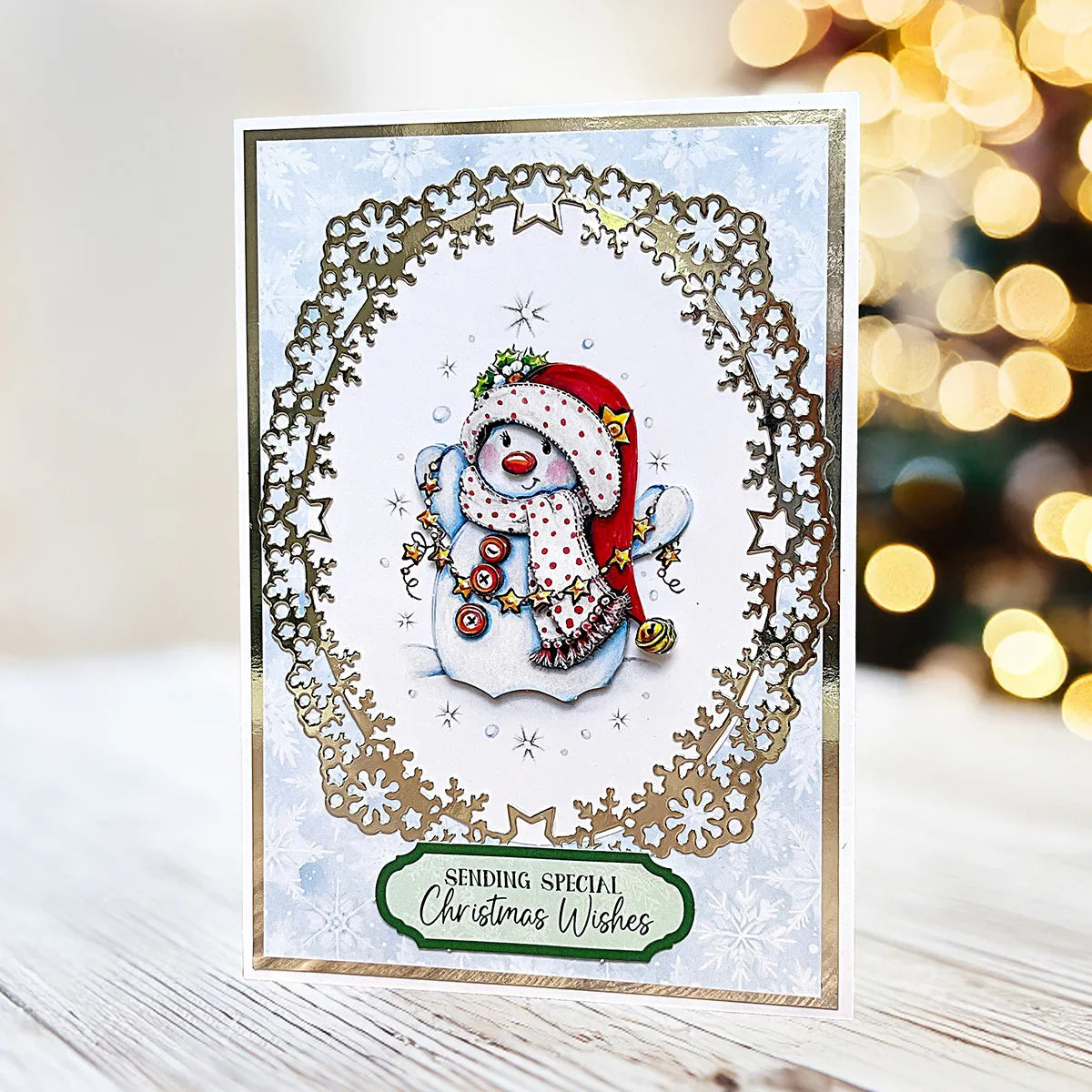 Die Cut Decoupage – Jolly Snowmen & Birds (pack of 3)-2