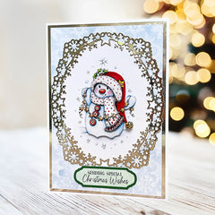 Die Cut Decoupage – Snowmen Scenes (pack of 12)-13