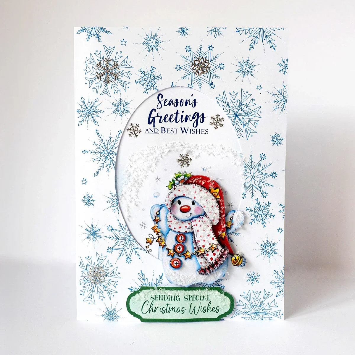 Die Cut Decoupage – Jolly Snowmen & Birds (pack of 3)-4