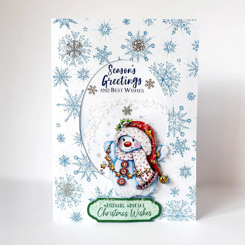 Die Cut Decoupage – Jolly Snowmen & Birds (pack of 3)-4