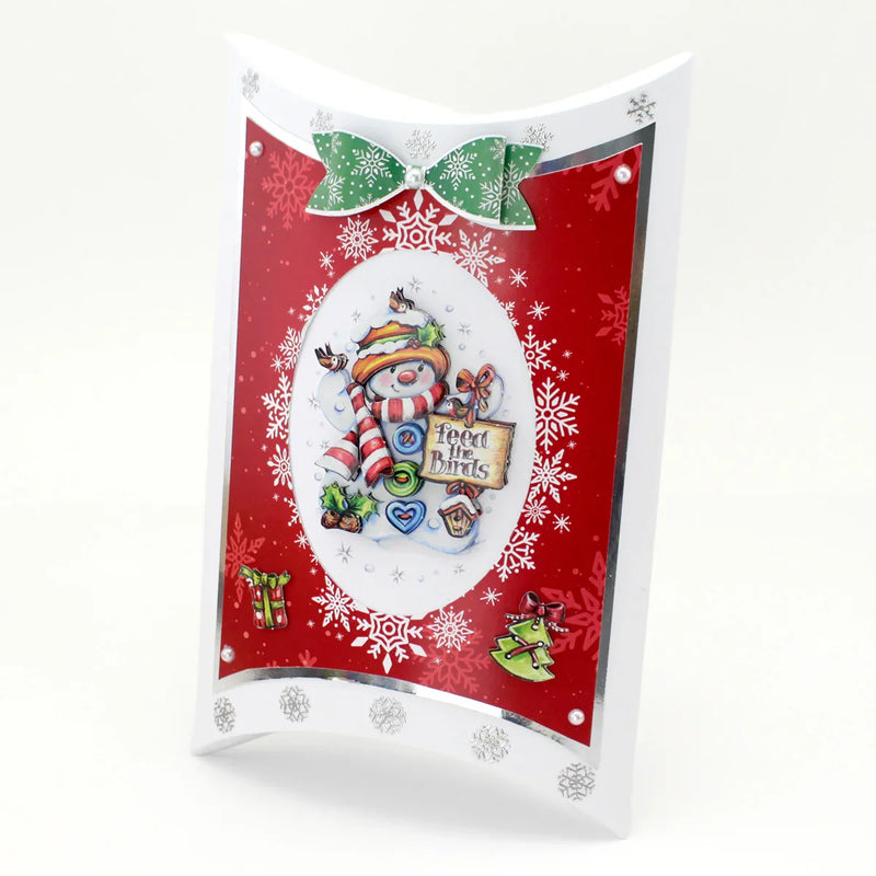 Die Cut Decoupage – Jolly Snowmen & Birds (pack of 3)-5