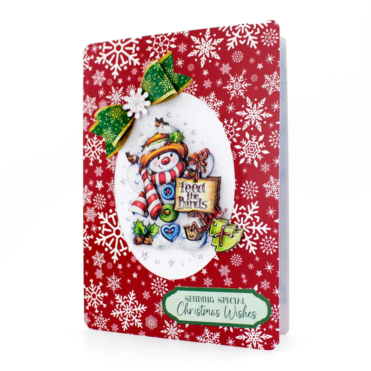 Die Cut Decoupage – Jolly Snowmen & Birds (pack of 3)-6