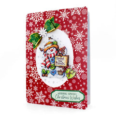 Die Cut Decoupage – Jolly Snowmen & Birds (pack of 3)-6